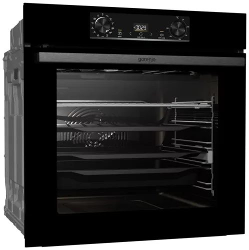 GORENJE BPS6737E14BG beépíthető sütő, 77 l, AirFry, pirolitikus tisztítás