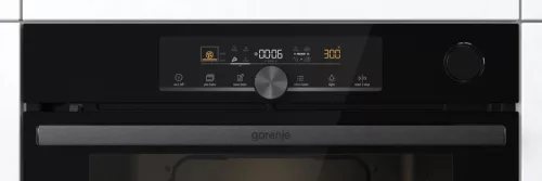 Gorenje BPSA6747A08BG beépíthető multifunkciós sütő gyors előmelegítéssel és pirolitikus tisztítással