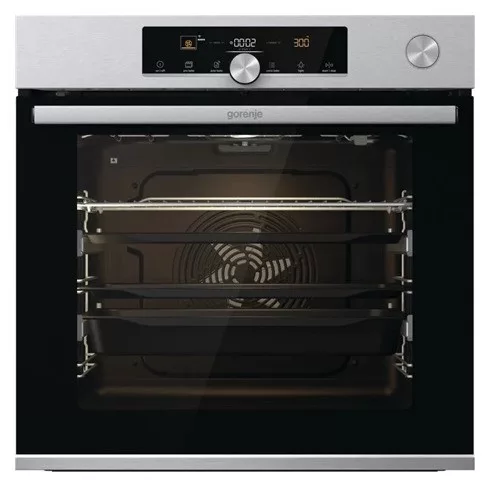 Gorenje BPSA6747A08XWI beépíthető pirolitikus multifunkciós sütő, 77 l, A+