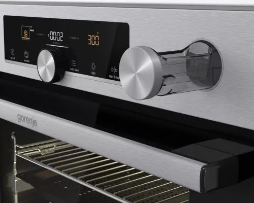 Gorenje BPSA6747A08XWI beépíthető pirolitikus multifunkciós sütő, 77 l, A+