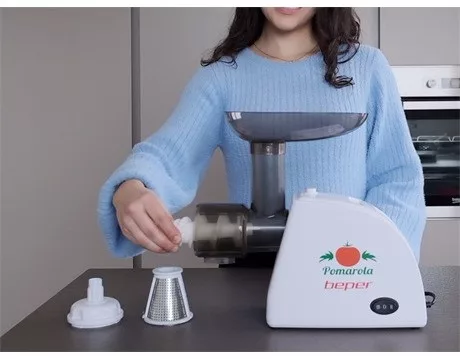 Beper BP.720 elektromos paradicsom-passzírozó 300 W, rozsdamentes acélszűrővel