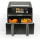 BEWELLO BW1002D dupla kosaras forrólevegős sütő XXL, 2 × 4 l, 2200 W