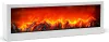 BEWELLO BW2015WH LED-es kandalló lánghatással, fehér, elemes vagy USB-s működés