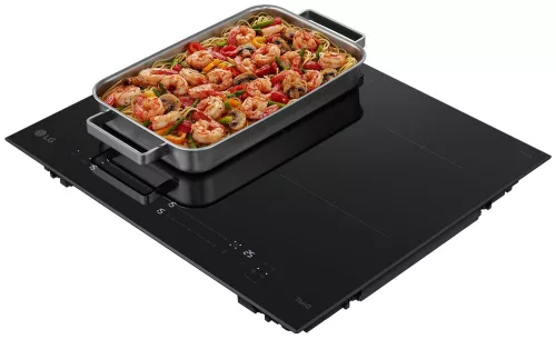 LG CBIZ2435B beépíthető indukciós főzőlap, fekete