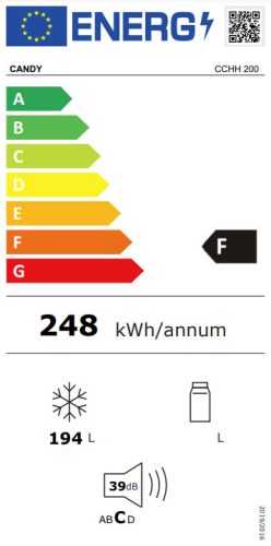 CANDY CCHH 200 fagyasztóláda