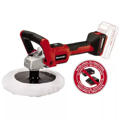 EINHELL CE-CP 18/180 LI E-SOLO akkus polírozó- és csiszológép