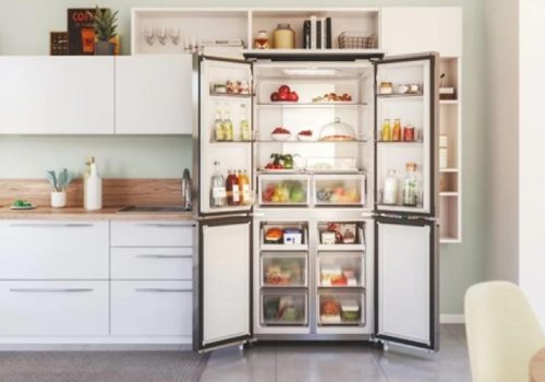 CANDY CFQQ5T817EPS hűtőszekrény Syde by side