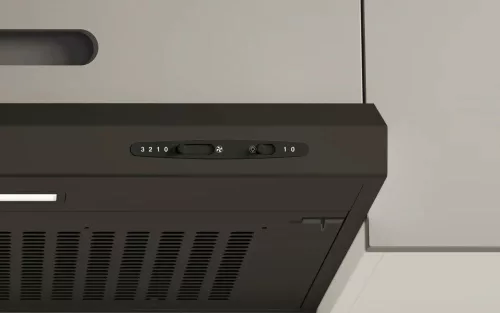 Candy CFT610/4N/1 beépíthető hagyományos páraelszívó, 60 cm, fekete, 3 sebességfokozat, LED világítás
