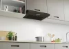 Candy CFT610/4N/1 beépíthető hagyományos páraelszívó, 60 cm, fekete, 3 sebességfokozat, LED világítás