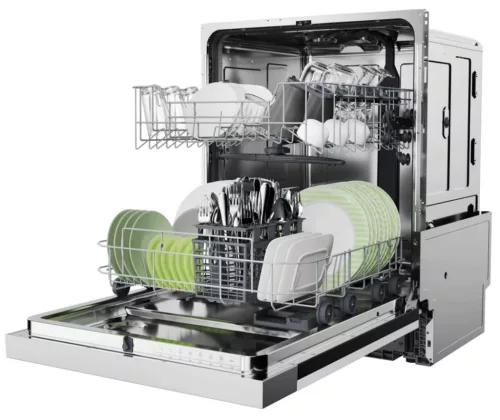 Candy CH 3E7F0S beépíthető mosogatógép, 13 teríték, 7 program, AquaProtect