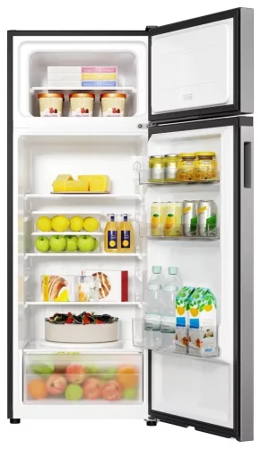 CANDY CNDQ2S514EX kombinált hűtőszekrény, 2 ajtós, inox, E energiaosztály, hOn App