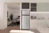 CANDY CNDQ2S514EX kombinált hűtőszekrény, 2 ajtós, inox, E energiaosztály, hOn App