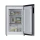 Candy CNUQ2L58EX City Mini Freezer 300 fagyasztógép, 90 l, E energiaosztály, ezüst, megfordítható ajtó