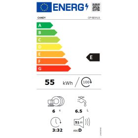 CANDY CP 6E51LS asztali mosogatógép 6 teríték