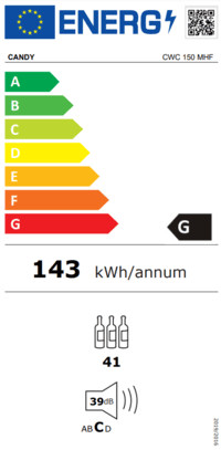 CANDY CWC 150 MHF borhűtő