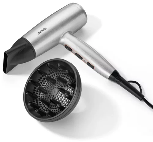 BaByliss D580DE Cosmos hajszárító, 2100 W, ionos technológia, szürke
