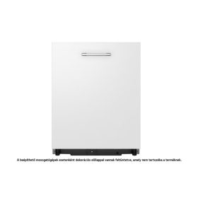   LG DB365TXS QuadWash™ beépíthető gőzös mosogatógép TrueSteam™ technológiával, Automatikus ajtónyitás, 14 teríték, ThinQ™ WiFi funkció