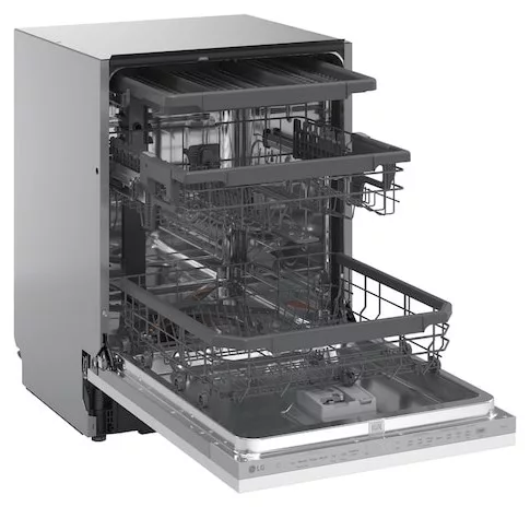 LG DB375TXS beépíthető mosogatógép 14 teríték, gőzös