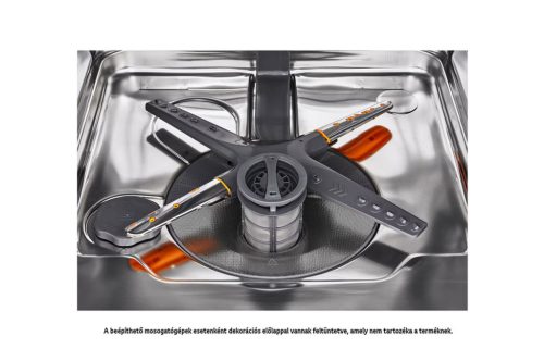 LG DB476TXS QuadWash™ beépíthető gőzös mosogatógép TrueSteam™ technológiával, Automatikus ajtónyitás, 14 teríték, ThinQ™ WiFi funkció