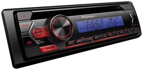Pioneer DEH-S120UBB 1-DIN CD-tuner USB- és Aux-in-bemenettel, RDS FM-rádióval