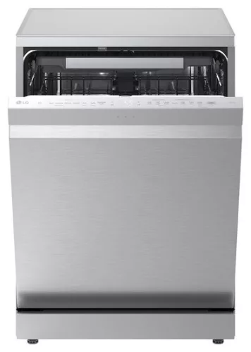 LG DF375HVS QuadWash™ gőzös mosogatógép TrueSteam™ technológiával, 14 teríték, WiFi