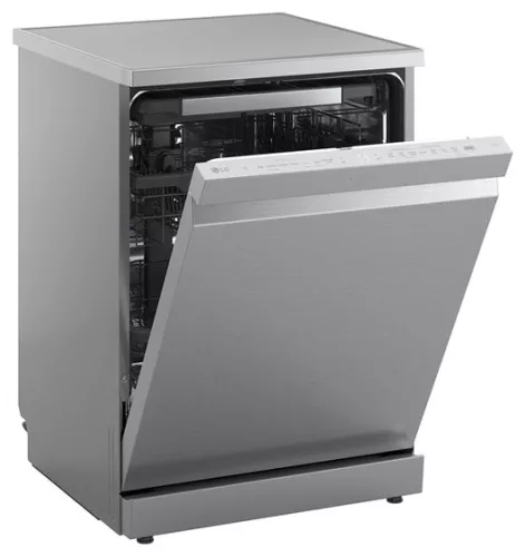 LG DF375HVS QuadWash™ gőzös mosogatógép TrueSteam™ technológiával, 14 teríték, WiFi