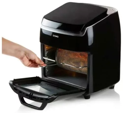 Domo DO534FR forrólevegős sütő 10 l, 1800 W, fekete