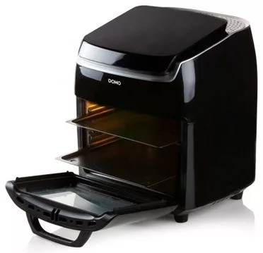 Domo DO534FR forrólevegős sütő 10 l, 1800 W, fekete