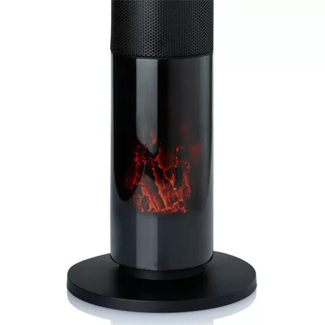 DOMO DO7345H hősugárzó oszlop kandalló hatással