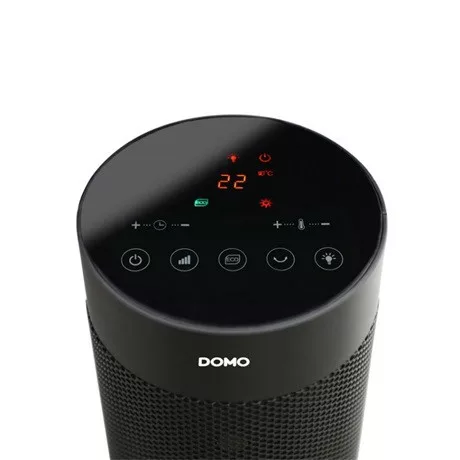 DOMO DO7345H hősugárzó oszlop kandalló hatással