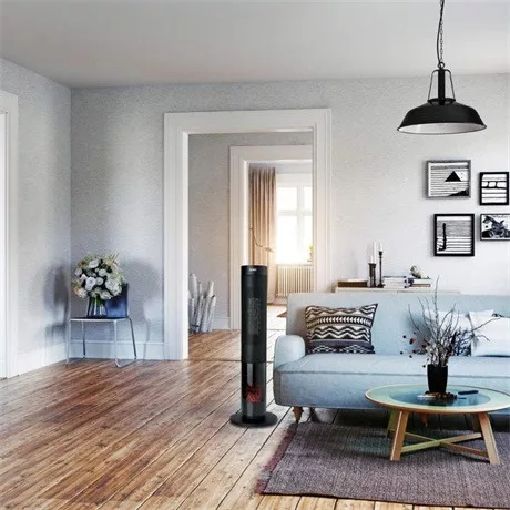 DOMO DO7345H hősugárzó oszlop kandalló hatással