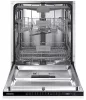 Samsung DW60M6050BB/EO beépíthető mosogatógép, 14 teríték, 7 program, E energiaosztály
