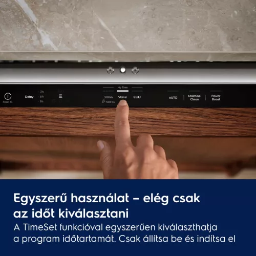 Electrolux E52LE110S beépíthető mosogatógép 13 teríték, AirDry technológia, inverteres motor