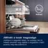 Electrolux E62LD210S beépíthető mosogatógép, 14 teríték, FlexiMax fiók, AirDry szárítás