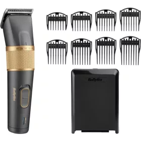   BaByliss E987E Graphite Precision hajvágó, vezetékes/vezeték nélküli, 8 fésűtartozék, grafit