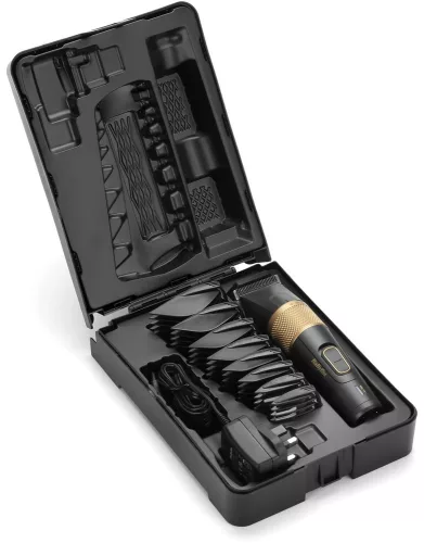 BaByliss E987E Graphite Precision hajvágó, vezetékes/vezeték nélküli, 8 fésűtartozék, grafit