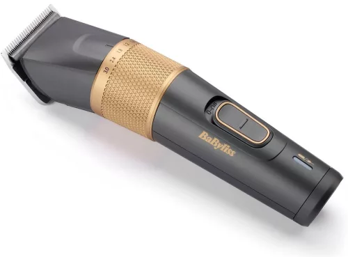 BaByliss E987E Graphite Precision hajvágó, vezetékes/vezeték nélküli, 8 fésűtartozék, grafit