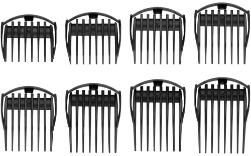 BaByliss E987E Graphite Precision hajvágó, vezetékes/vezeték nélküli, 8 fésűtartozék, grafit