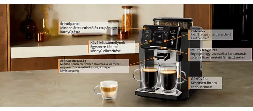 KRUPS EA910A10 automata kávéfőző