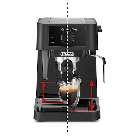 DELONGHI EC235.BK stilosa fekete espresso kávéfőző