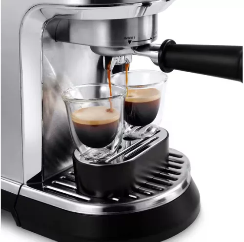 De'Longhi Dedica Maestro Plus EC950.M kézi kávéfőző Auto LatteArt tejhabosítóval, 1,6 l