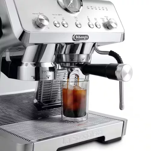 DeLonghi La Specialista Prestigio EC9555.M metál beépített őrlős karos kávéfőző