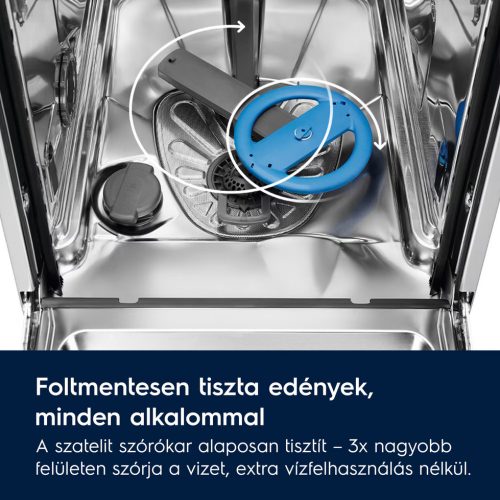 ELECTROLUX EEG68520W beépíthető integrált mosogatógép (wi-fi)  14 terítékes