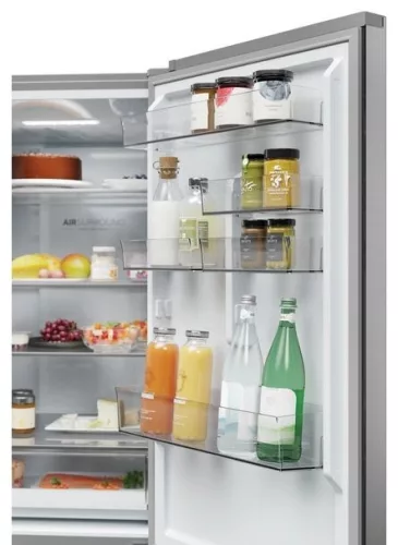 Haier EHD3PWDNPK186 kombinált No Frost hűtőszekrény, 352 l, D energiaosztály, WiFi