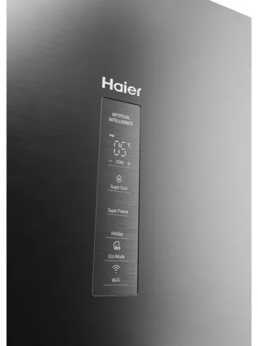 Haier EHD3PWDNPK186 kombinált No Frost hűtőszekrény, 352 l, D energiaosztály, WiFi