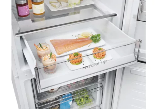 HAIER EHD 3PWDNPW186 2 ajtós alulfagyasztó hűtőszekrény, D energiaosztály, fehér