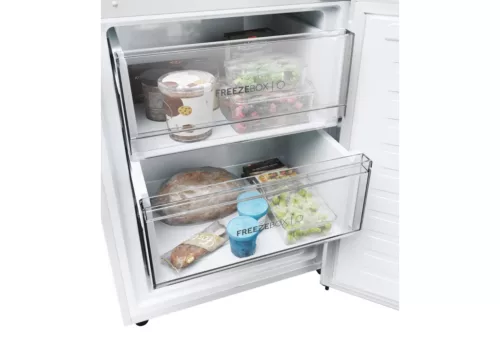 HAIER EHD 3PWDNPW186 2 ajtós alulfagyasztó hűtőszekrény, D energiaosztály, fehér