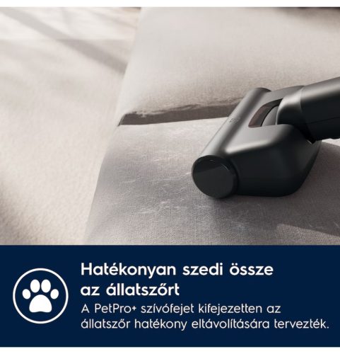 Electrolux EP71AB14UG Animal 700 vezeték nélküli álló porszívó gazdiknak