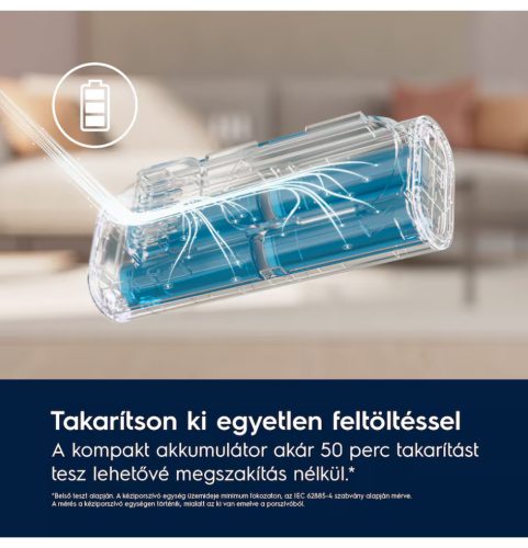Electrolux EP71AB14UG Animal 700 vezeték nélküli álló porszívó gazdiknak
