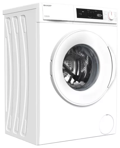 SHARP ES-NFA6101WC-EE elöltöltős mosógép, 6 kg, C energiaosztály, 1000 ford./perc, fehér